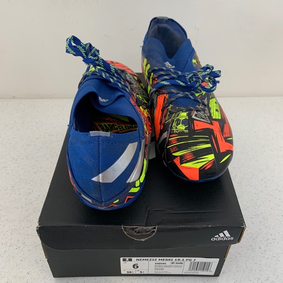 Adidas Men\'s Nemeziz Messi 19.1 Firm Ground Soccer Cleats Size 6 main image 7